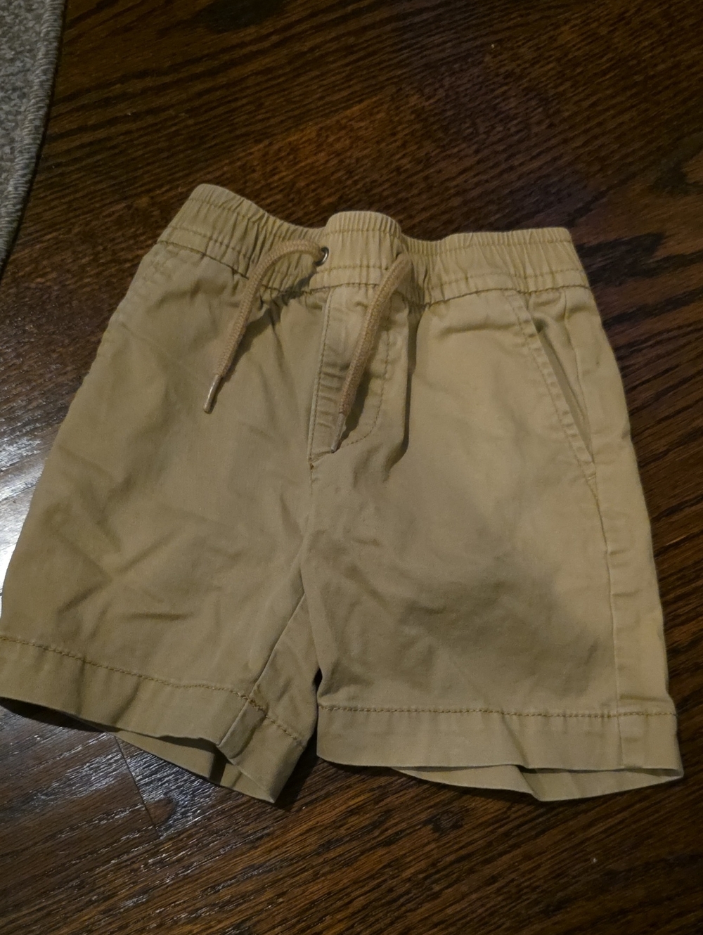 GAP Tan Drawstring Cotton Kids Shorts